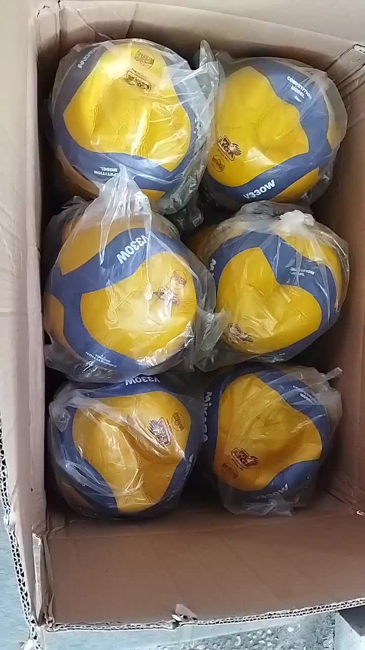 Bola Voli Import Press Premium Grade Ori Mikasa V330W - Ukuran 5 untuk Latihan/Pertandingan Standart FIVB - Voly, Outdoor, Volley