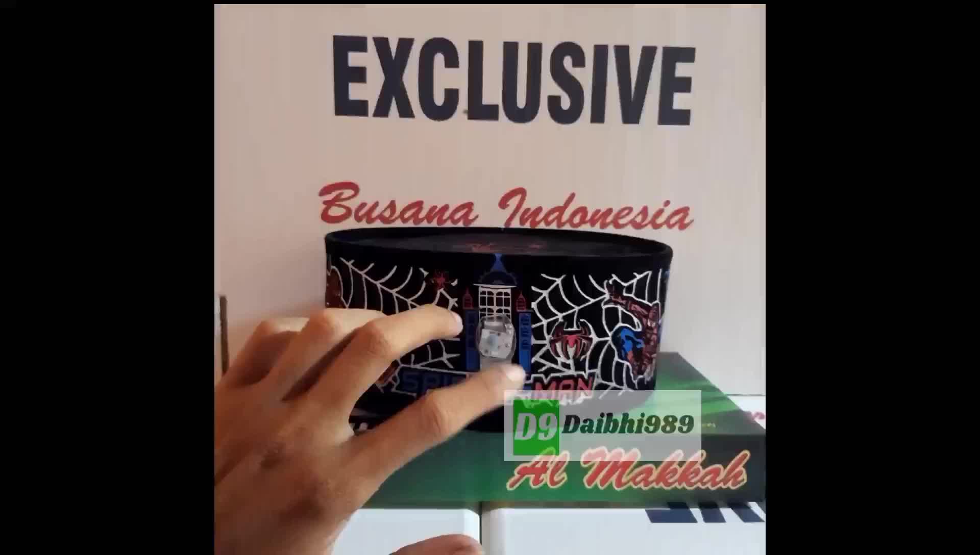 Peci Anak / Peci Karakter / Peci Anak Laki Laki Bisa Menyala Motif Anak
