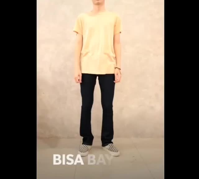 Celana Cutbray Pria/celana Jeans Cutbray Pria/celana  Denim Cutbray Cowok Panjang