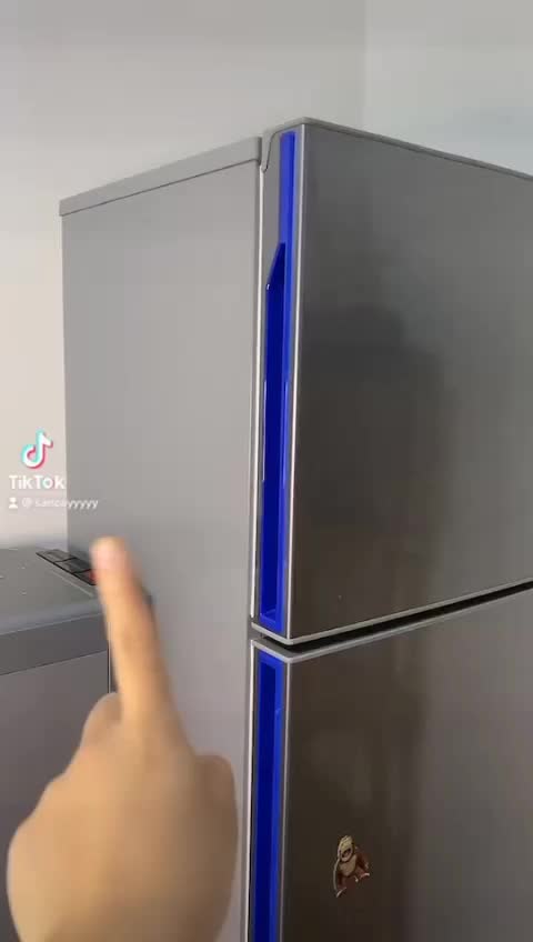 cover kulkas / sarung kulkas 1pintu bahan katun 2lapis