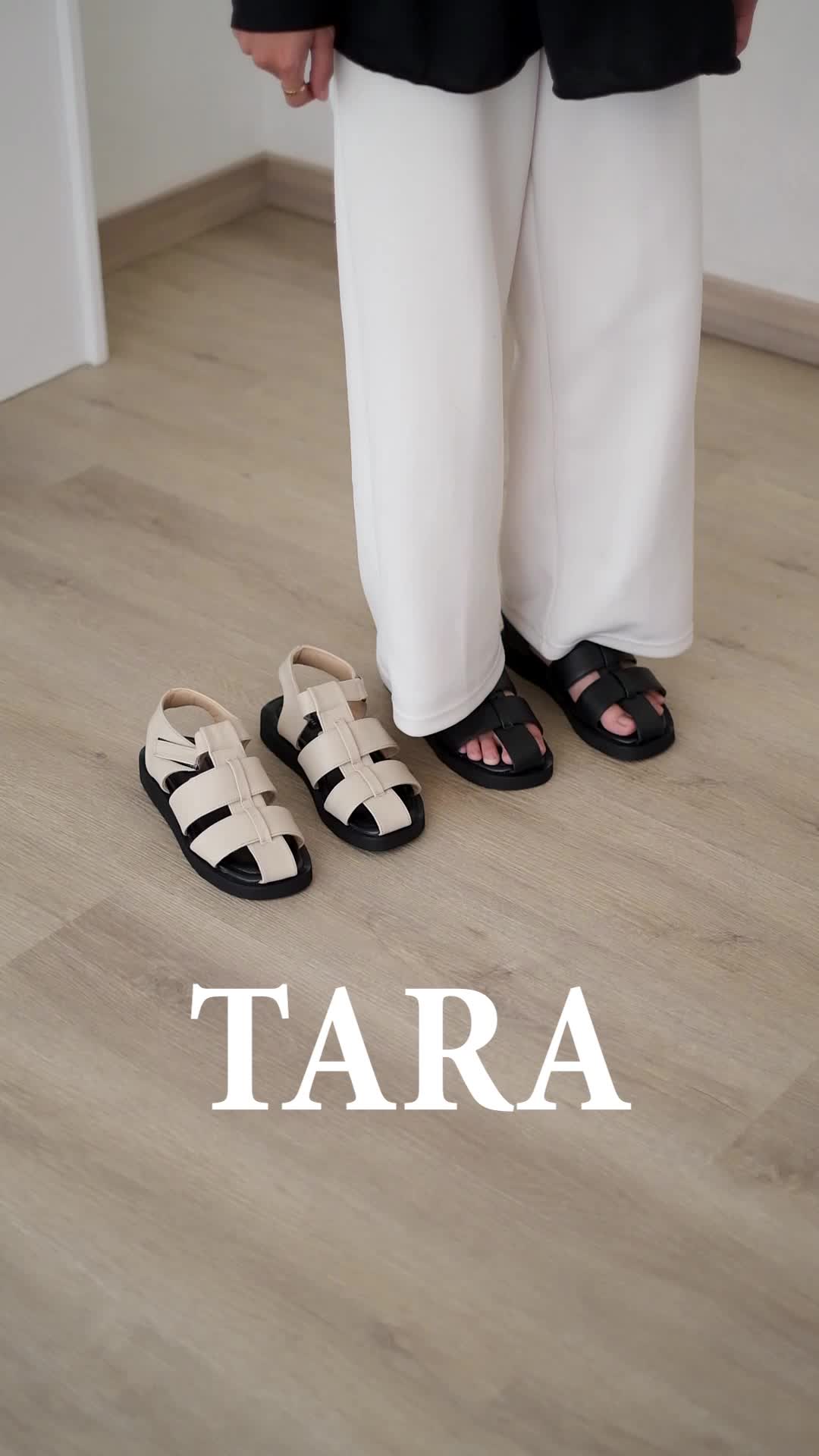CEKHAS - Tara Black Sandal Wanita