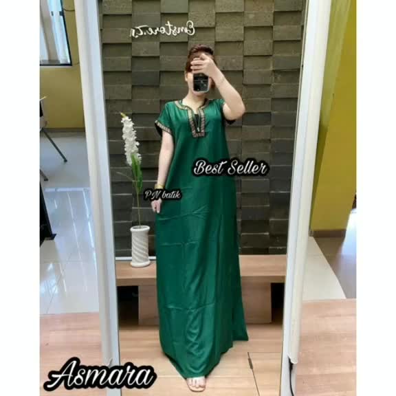 Daster Arab asmara ll daster Arab zemma arabian ll kain cringkle airflow tebal busui ll allsize jumbo fit ld 120