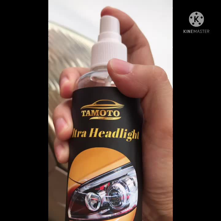 Tamoto Headlight Restorer - Pembersih kaca mika lampu depan mobil menguning