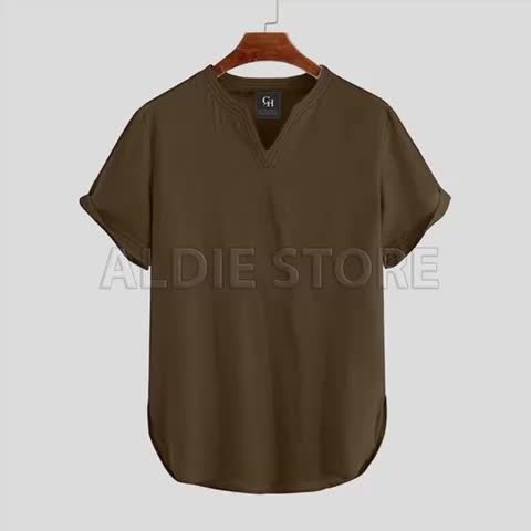 Baju Koko Dewasa ZHAFAR Lengan Pendek Koko Pria Kekinian Terbaru Polos