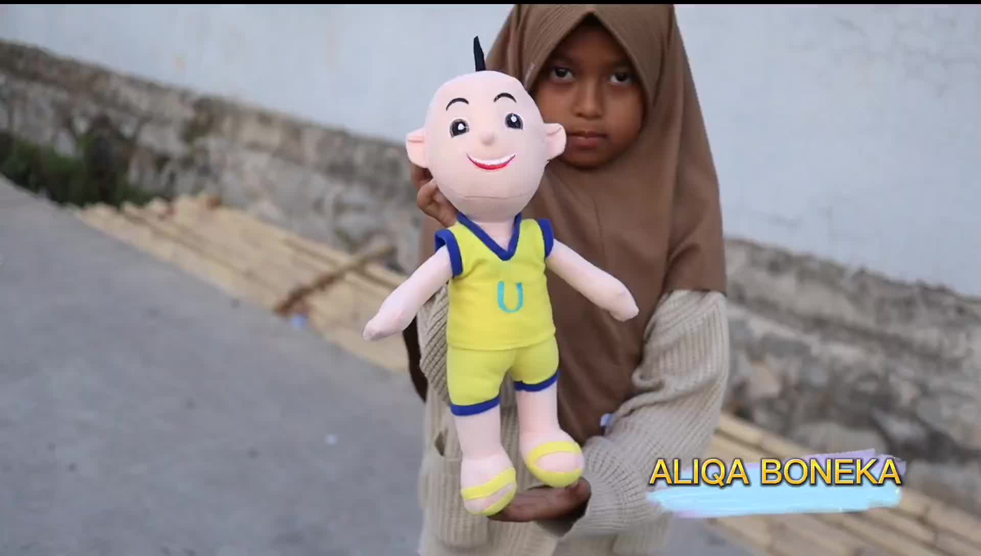 Boneka ipin dan upin sepasang dapat 2 boneka termurah bisa cod