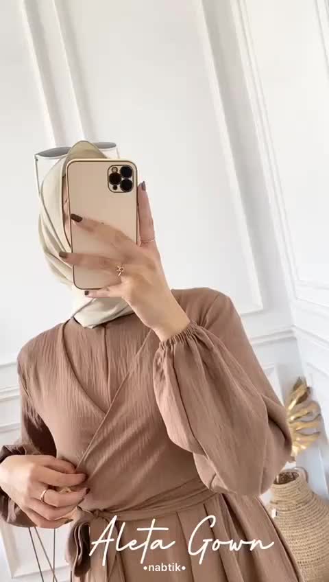 Dress Aleta Gown Series  Cringkel Airflow Tali Model 3in1 Dress Wanita