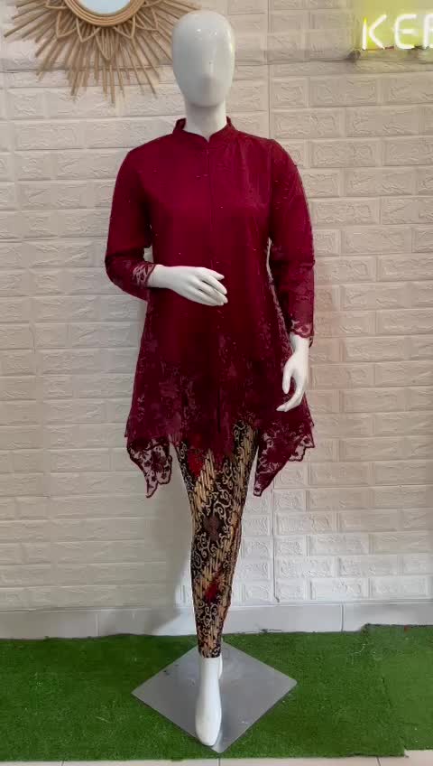 Kebaya busui Krah Shanghai tille Import