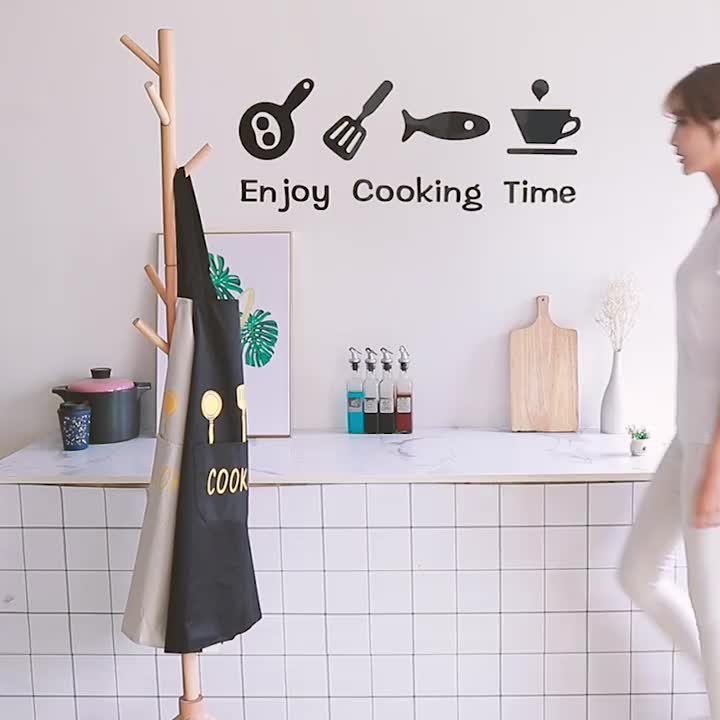 YHOME Apron Waterproof Celemek Masak Dapur Pria Wanita / Celemek Masak Dapur Barista Pria Wanita Waiters Coffee Original Y233