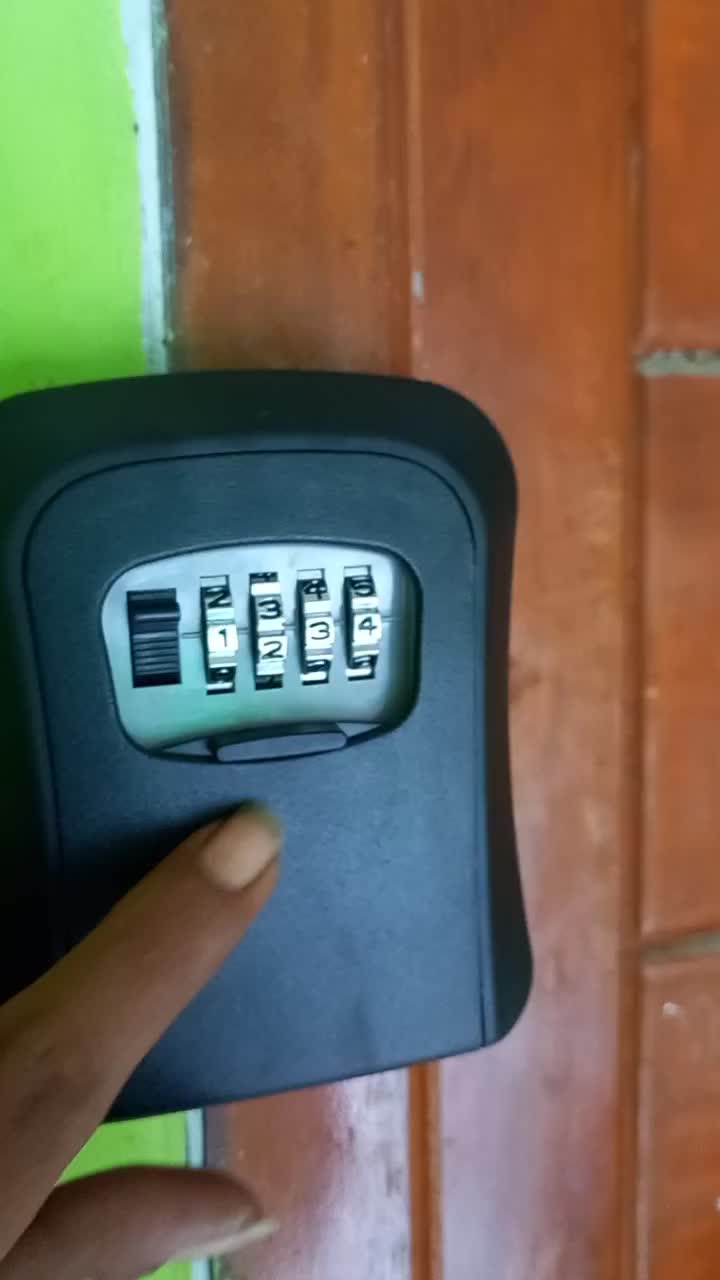 Box  4 Kode Tempat Penyimpanan Kunci Rumah brankas