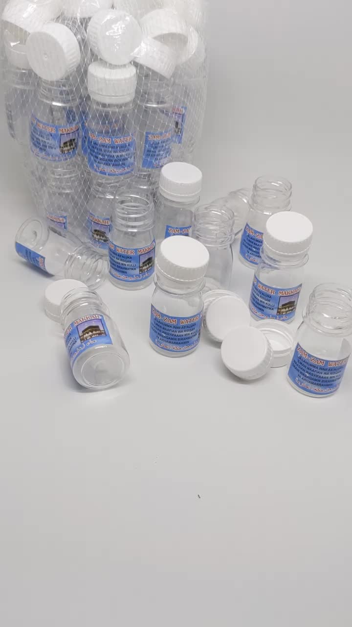 Botol Air Zamzam 30ml 1 pack isi 30 botl