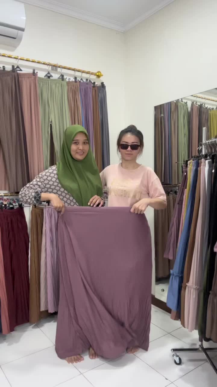 JUMBO ROK MERMAID 2in1 UP TO 7XL Panjang Wanita flare