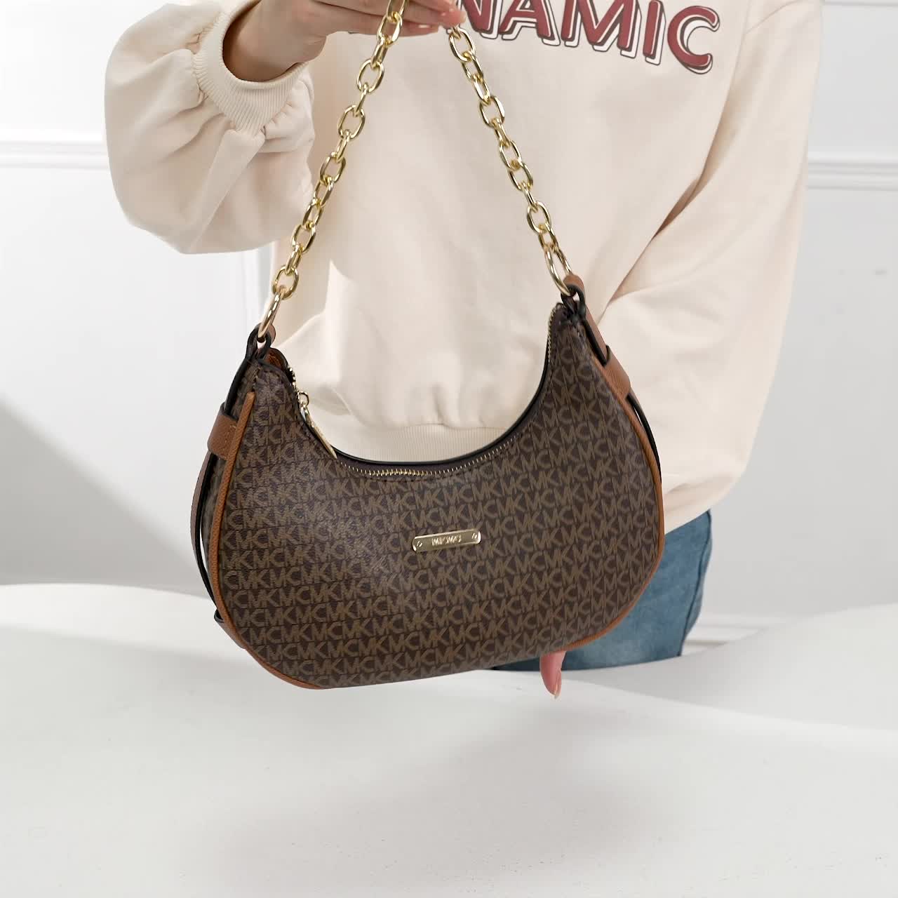 [SPECIAL LIVE] MKMC Elysia Bag - Tas wanita Moon Bag Tas Bahu Kondangan Premium Shoulder Bag Viral Import Fashion Tas Selempang Sling Murah Wanita Tas Kekinian Crossbody Kulit