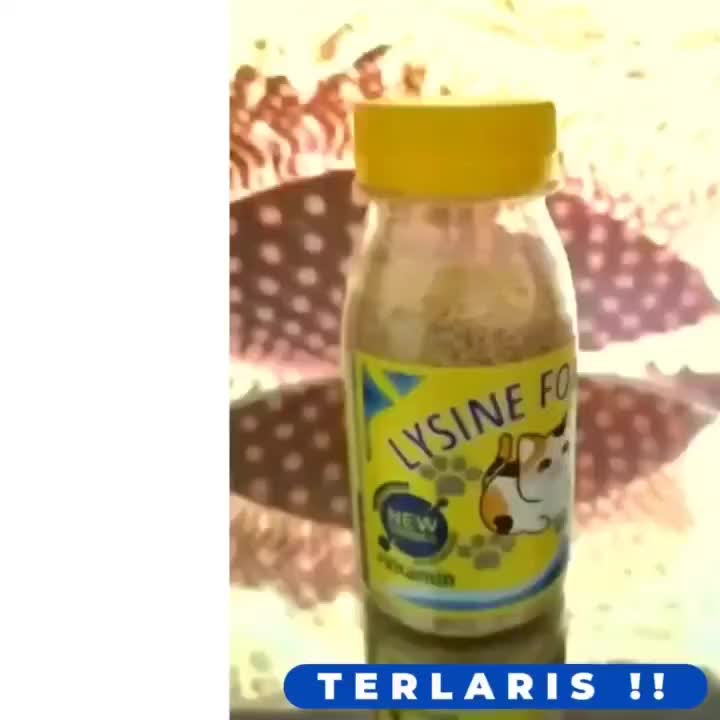 (bisa cod) Lysine For Cat 50gr Vitamin Penggemuk dan Bulu Kucing Obat Bulu Kucing Rontok Penumbuh Bulu Kucing Pelebat Bulu