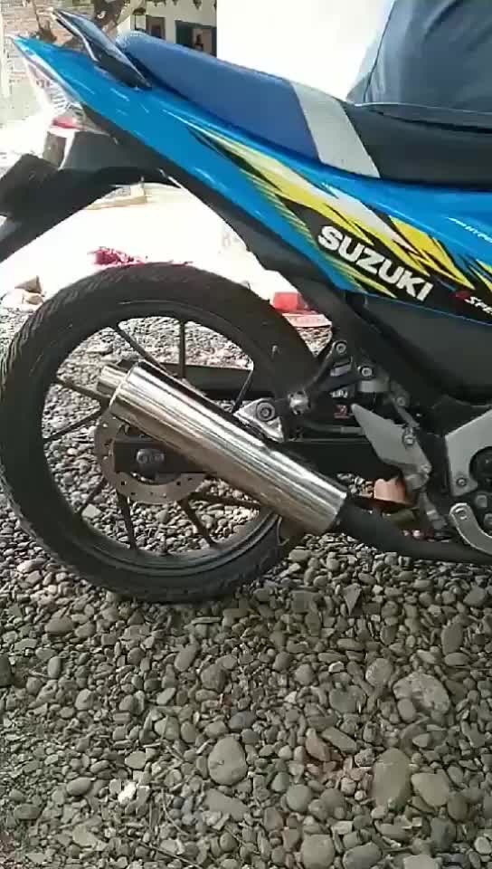 Knalpot CKD cbu Silincer Standar Satria fu pnp fu vixion old vixion new mx new mx old mx king Sonic dll Motor Motorcycle