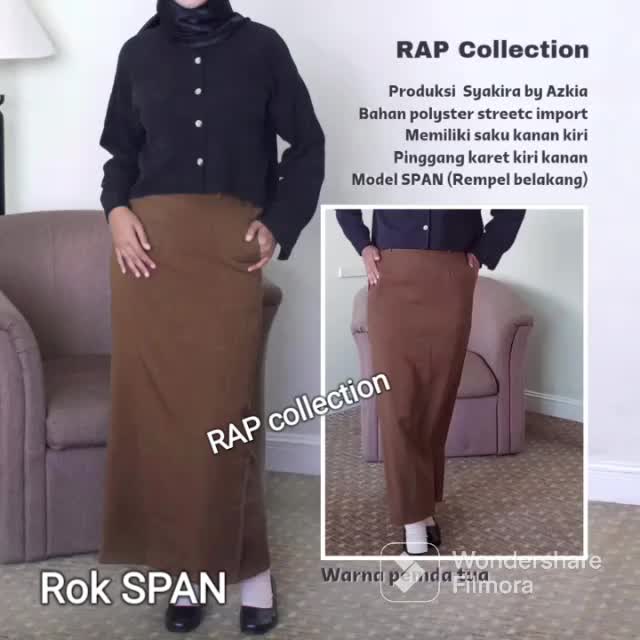 Bawahan Kerja Wanita Pemda Aceh/ Khaki Tua (Rok dan Celana)