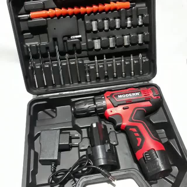 Bor Cas Batrai 10mm M-13 dan M-12 FREE BUBBLE WRAP!! Cordless M13set/ M12 Borcas baterai batrai M 13 set/ M13 MODERN 12V