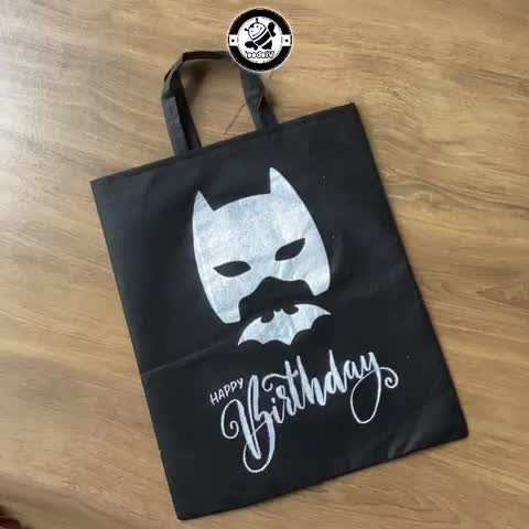 ( Isi 50 Biji ) Tas Ultah Anak Cowok Karakter Batman