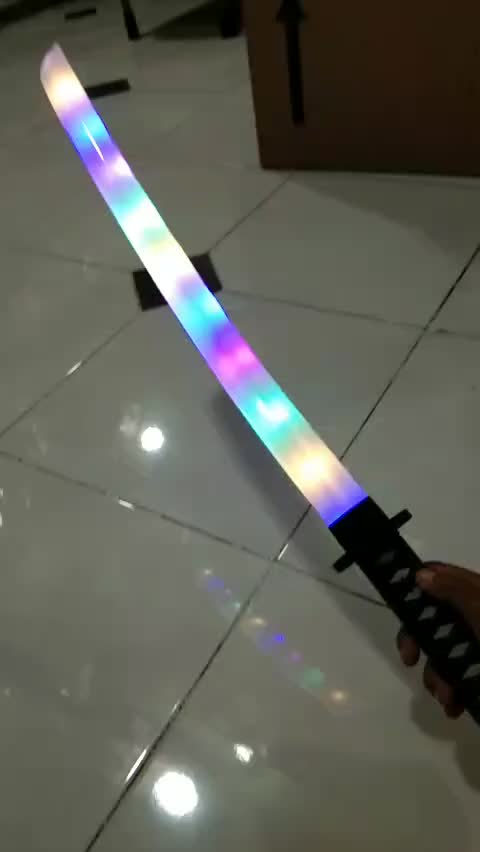 UKURAN PANJANG Mainan Anak Pedang Pedangan 679 1 Ada Bunyi Dan Lampu Murah | Mainan Anak Pedang Lampu LED Dan Suara Sensor Gerak Bisa Bunyi Bahan Plastik | Mainan Anak Pedang Panjang Menggunakan Baterai Toy