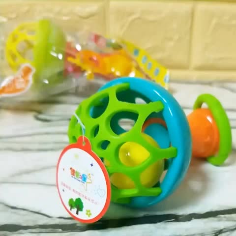 LAKOE Mainan Kerincingan Bayi / teether rattle stick/mainan gigitan bayi BPA FREE toys
