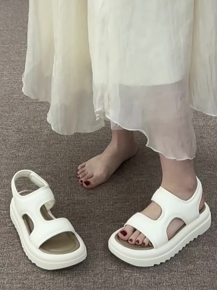 COD 891 QUINN Sandal Wedges Platform Wanita Straps PREMIUM Sendal Cewek Karet