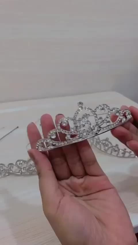 YBL-COD BUNDLING MAHKOTA 1PCS / 4PCS Mahkota Wanita Bando Mahkota Anak Bandana Aksesoris Fashion Rambut Handbands Putri Lucu Cute
