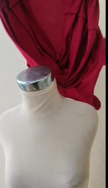 Baju Dalaman Gamis Model Singlet Panjang Inner Terusan Ukuran XL Kerah Nyaman