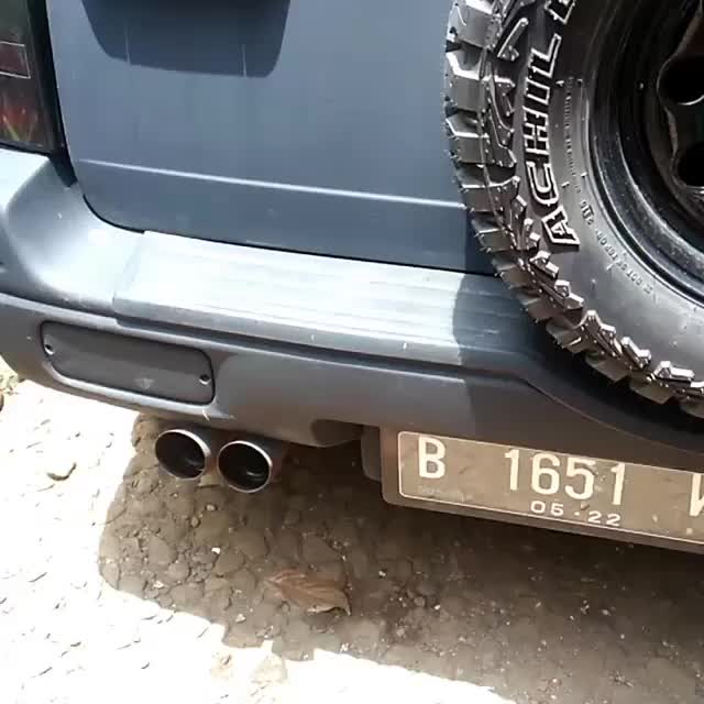 Knalpot racing mobil 5zign cabang suara bass gahar