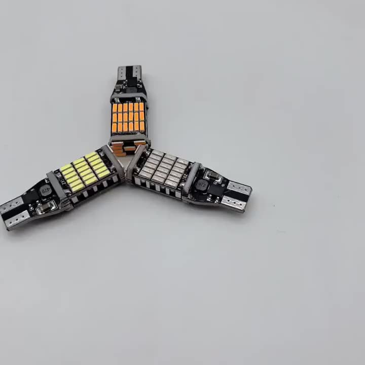 Lampu Sen Dajjal 45 Titik Lampu LED Mundur Senja Sein Sen Rem Canbus T15 45 Mata Lampu Sein Kota Lampu Sen Dajal Car