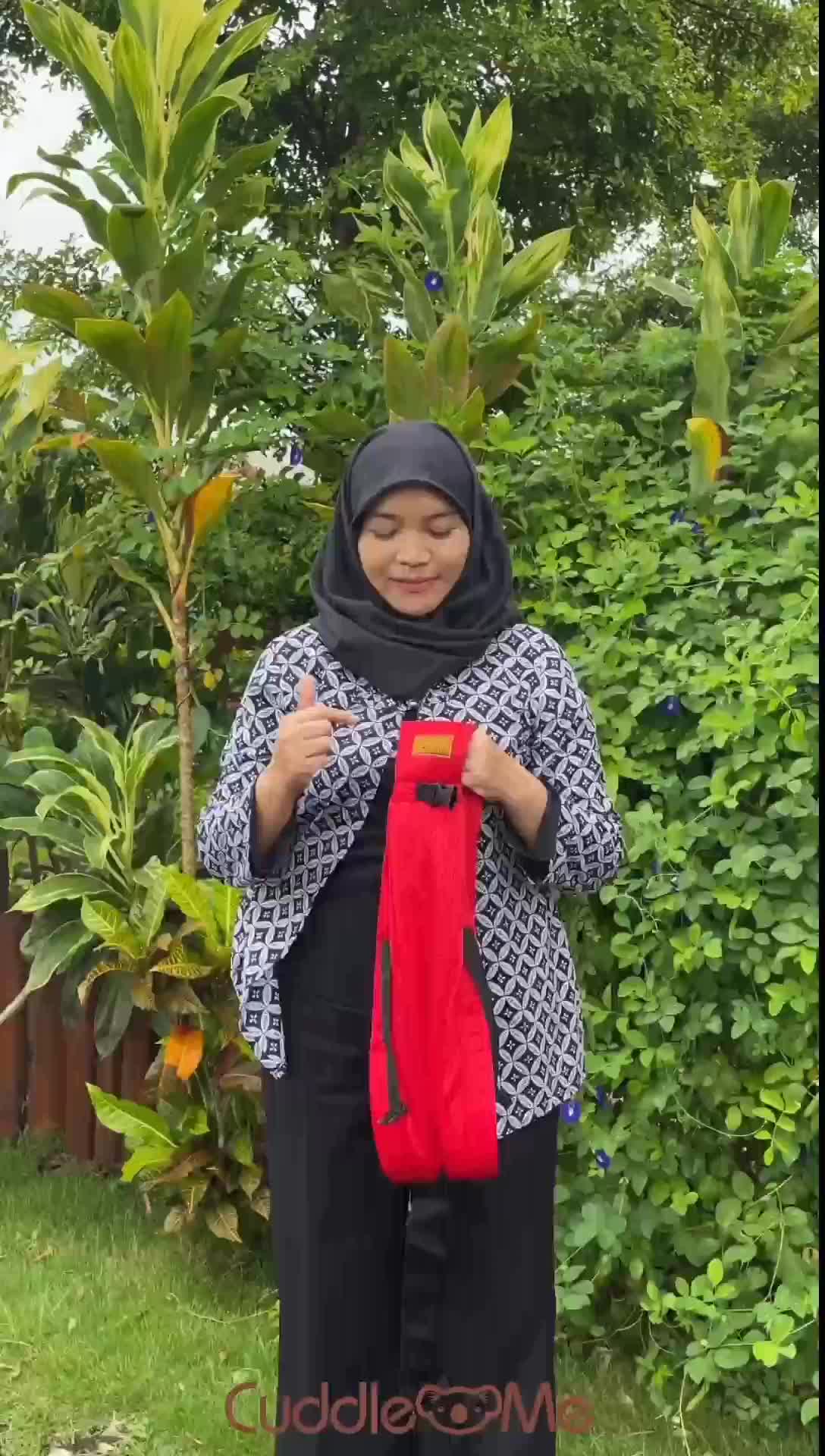 Geosfit Air Cuddleme Gendongan Bayi Geos Instan Sling Newborn