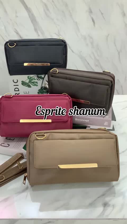 Pondoktascantik Wallet Party Dompet Wanita Shanum Esprite Selempang Wanita Tas Dompet