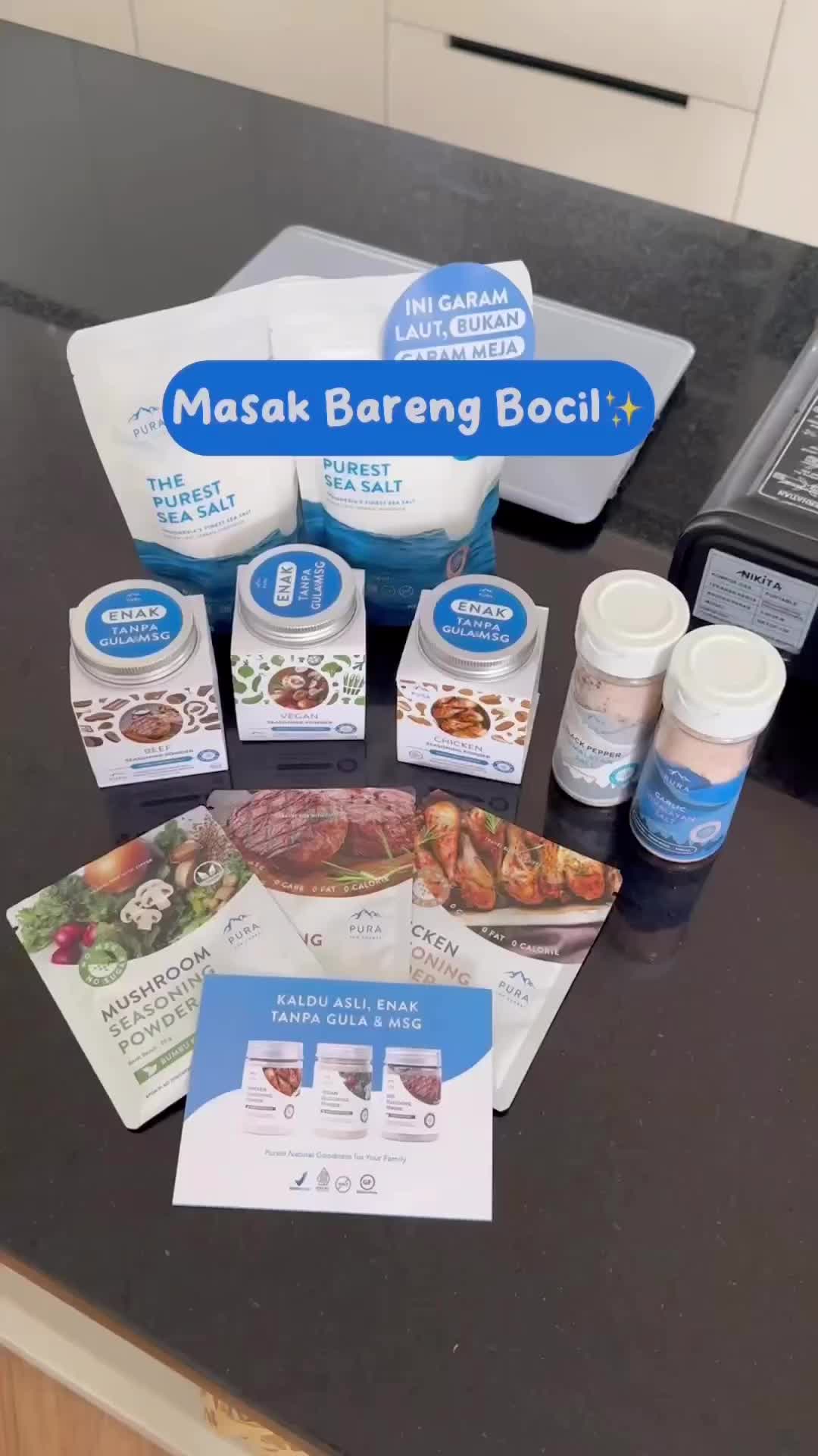 Pura Kaldu Asli | Bumbu Kaldu Sapi (20gr) - Beef Seasoning Powder - Mpasi - BB Boster - No Msg - No Gula - Serbaguna - Kaldu Sapi Pura