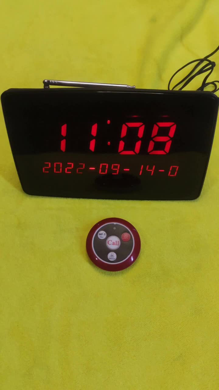 Tombol Bel Button Calling System C1 S6 C3 Restaurant Tombol Tambah
