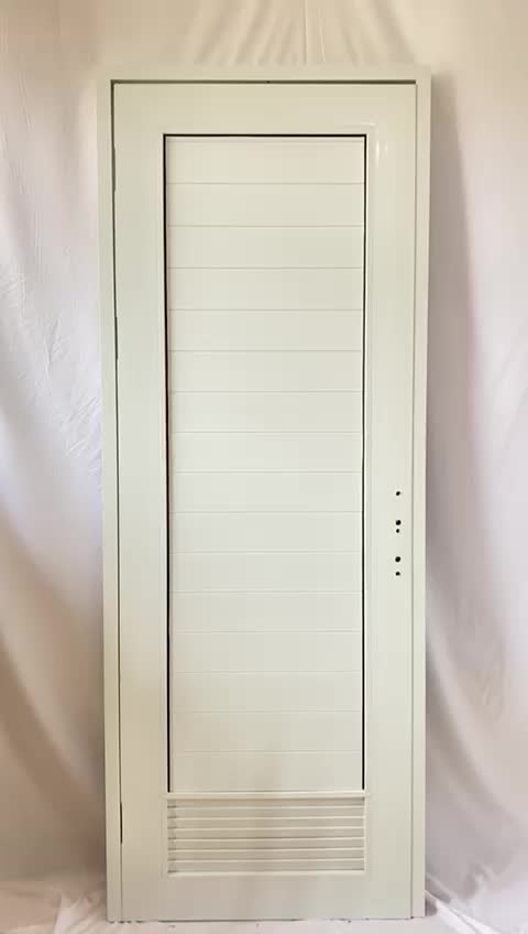 Pintu Kamar Mandi UPVC Conch Panel Jalusi Kisi Angin Pintu Toilet UPVC Conch Panel Jalusi Kisi Angin