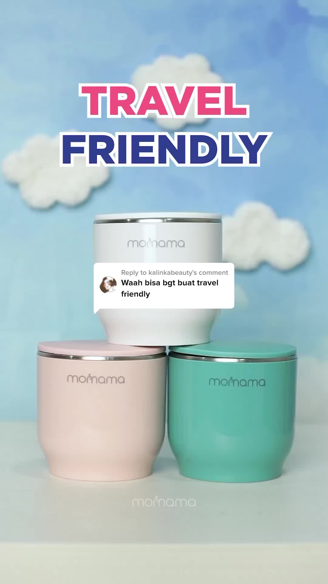 Momama Intelligent Bottle Milk Warmer - White Penghangat ASI Pemanas Susu Botol Minum Bayi Menghangatkan