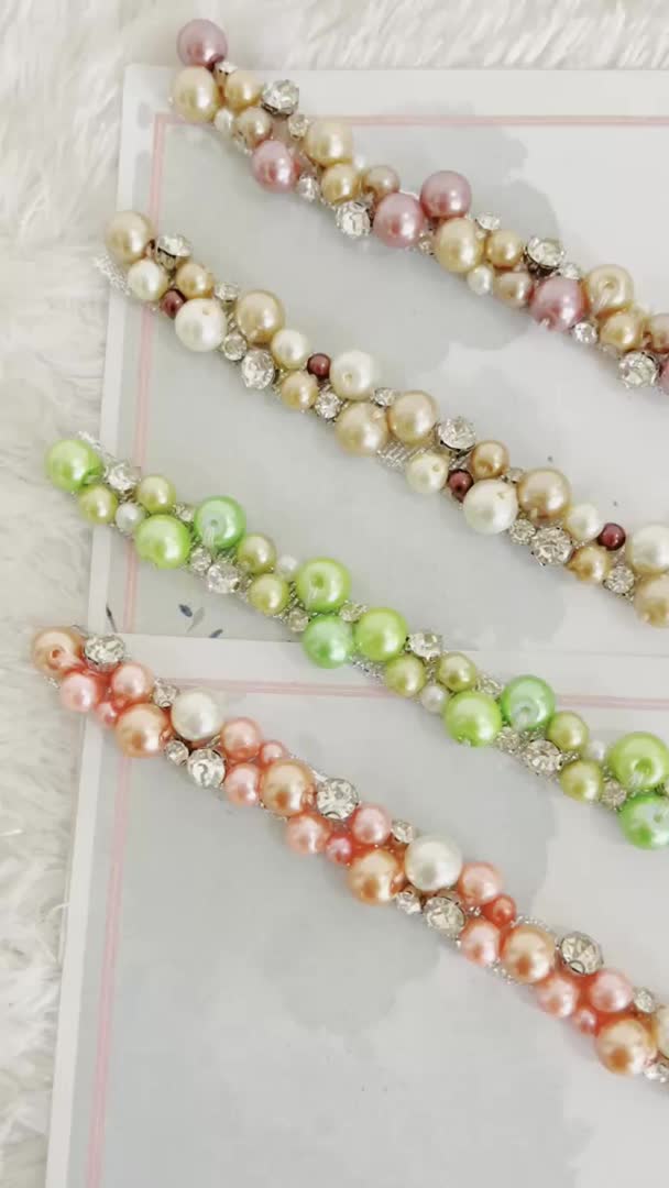 Rangkai mutiara HN8/bisa custom warna & ukuran