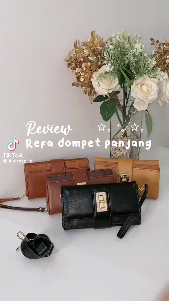 Dompet Wanita REFA Dompet Panjang [Free Tali Panjang]