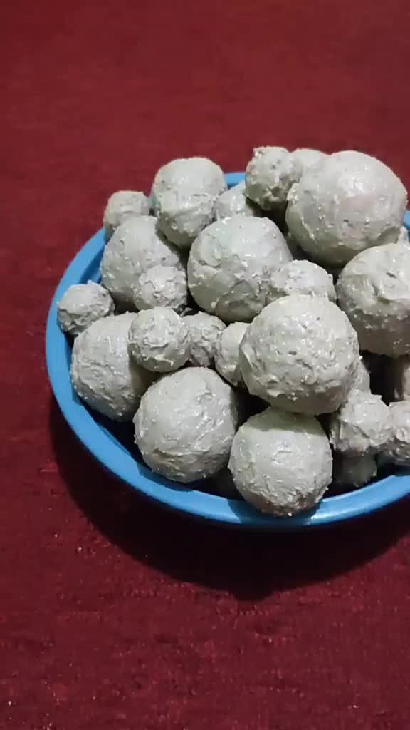 Replika makanan Baso mentah / dummy makanan baso / Mainan anak / Edukasi anak / Dekorasi meja makan / Display Restaurant Hotel Dan lain lain Toys
