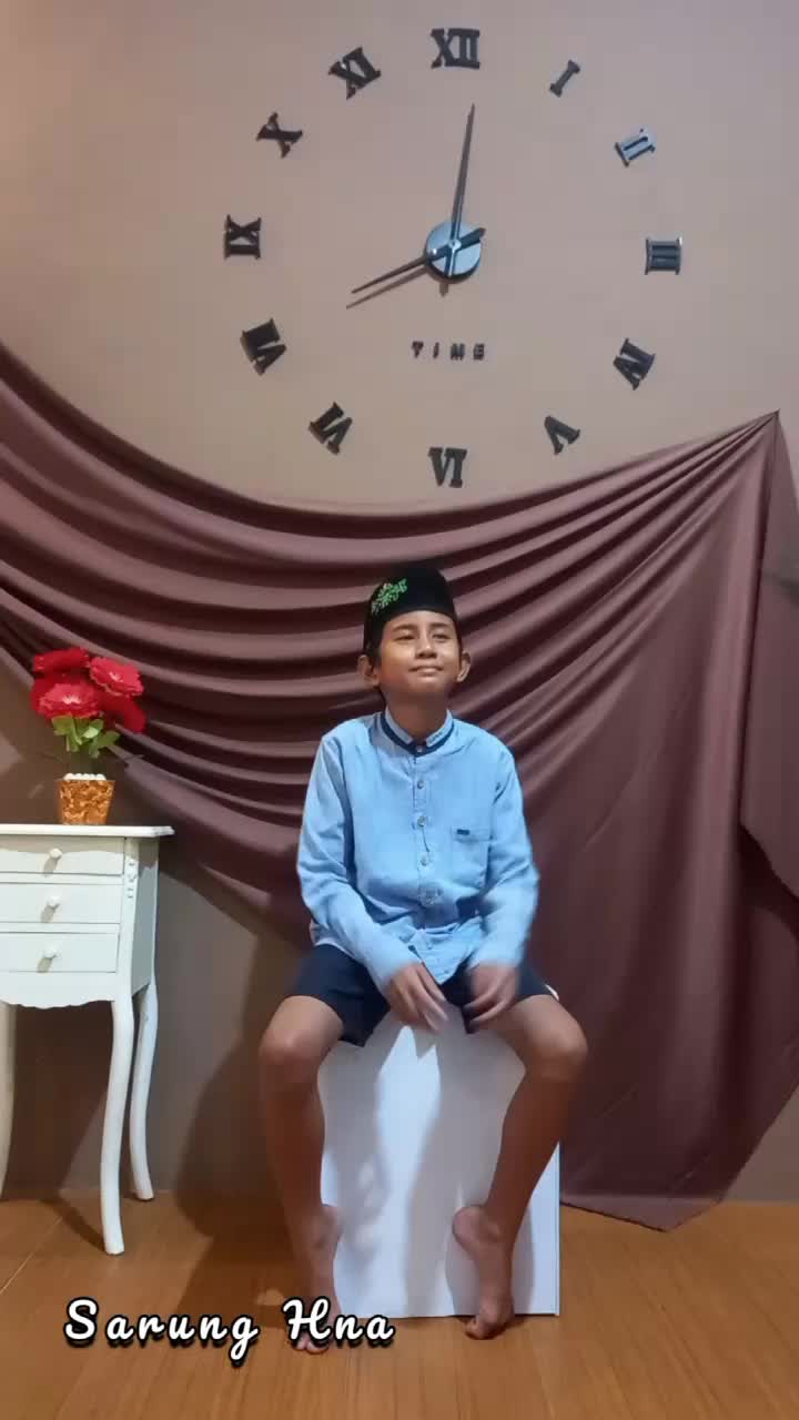 SARUNG ANAK INSTAN DENGAN KARET PINGGANG SIZE S M L XL