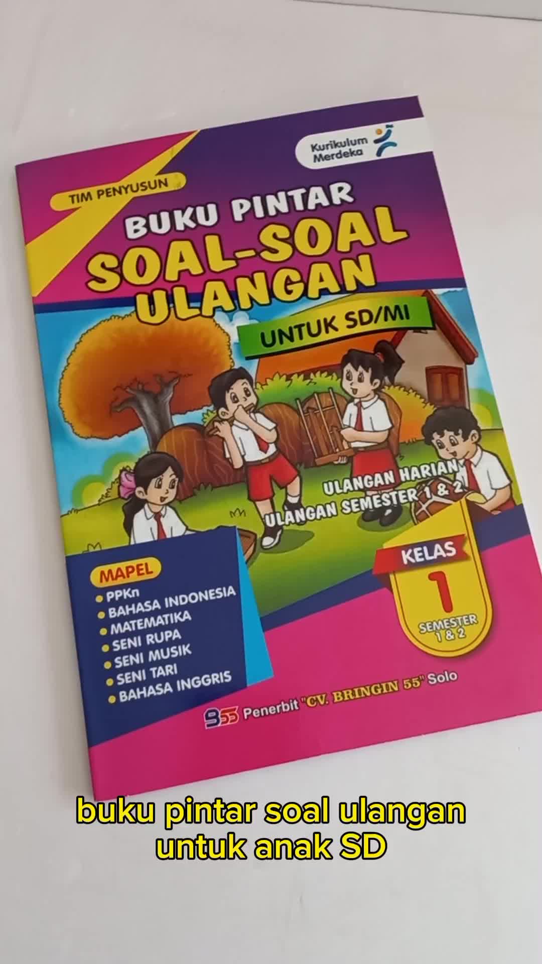 Buku Kumpulan Soal ULANGAN Kurikulum Merdeka SD kelas 1/2/3