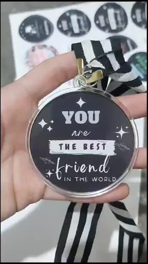 Medali Best Friend Hadiah Ulang Tahun Kado Teman