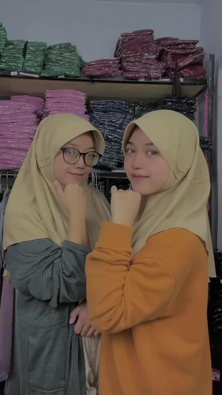 KERUDUNG ANAK SEKOLAH BAHAN PE DOUBLE JILBAB SEKOLAH Dewasa Muslim