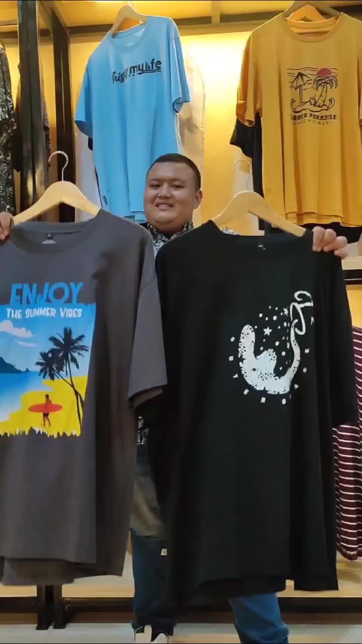 ICW Kaos Big Size 7XL8XL9XL10XL Polos Sablon StreetWear Combed Distro 30s Jumbo Oversize T-Shirt Pria Jumbo Cowok LD 140 150 160 Soft Lembut