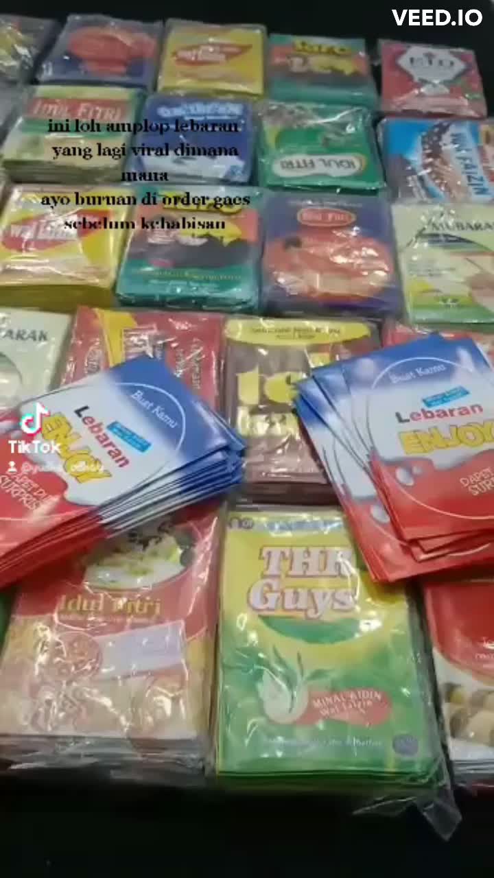 AMPLOP LEBARAN HARI RAYA VIRAL ANGPAU THR