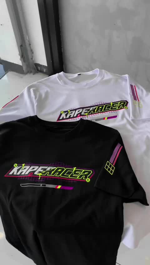Kaperacer Shape Box original kaos & baju racing premium 2 & 4 stroke hitam putih keren terbaru Distro