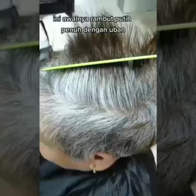 Myiwe Hair Coloring Shampoo Black Penghitam Rambut Uban