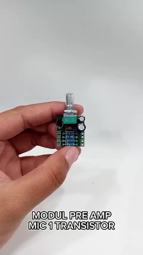 Modul Preamp Mic 1 Transistor