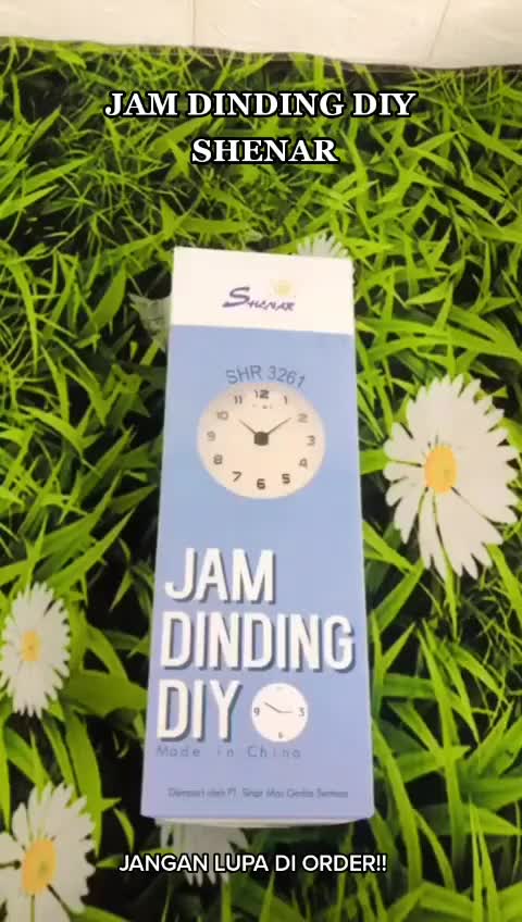 Jam Dinding Besar Giant Wall Clock DIY 80-130cm Diameter