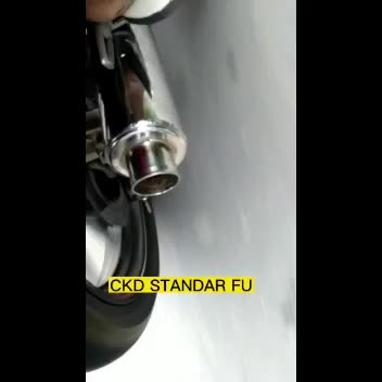 Silincer Knalpot Ckd standar Satria Fu + Adaptor + Peredam Suara/Db killer Motorcycle