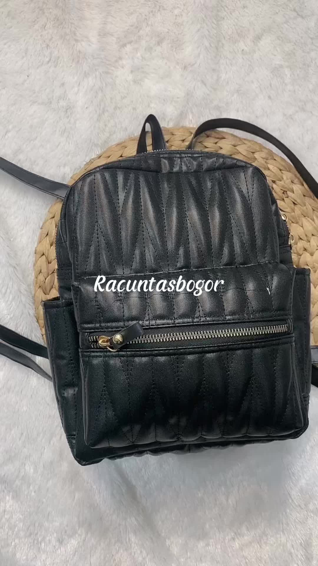 Tas Ransel Sekolah Korea YURENA | Tas Ransel Wanita | Backpack Wanita Import kedap air Cuci Kering