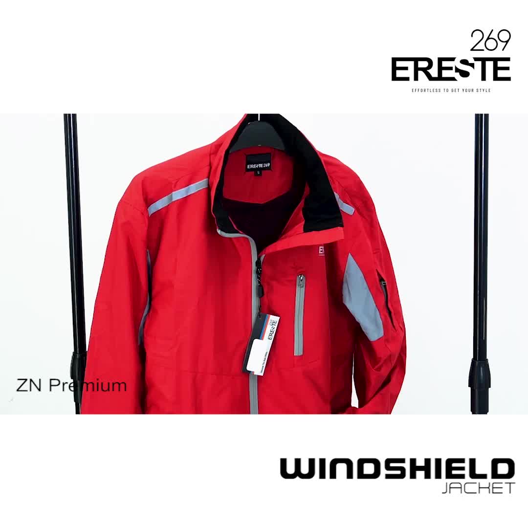 Ereste Jaket Parasut Pria Outdoor Waterproof